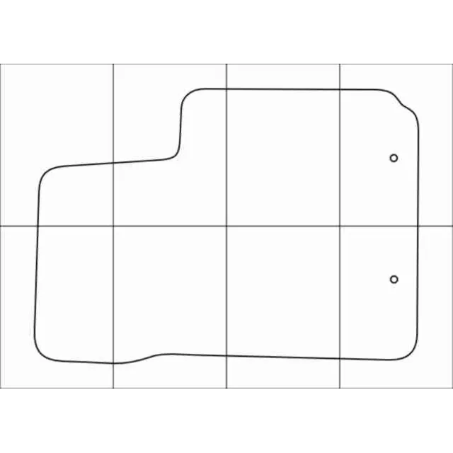 KIA PIKANTO 2011-16 Лекала автоковриков векторные