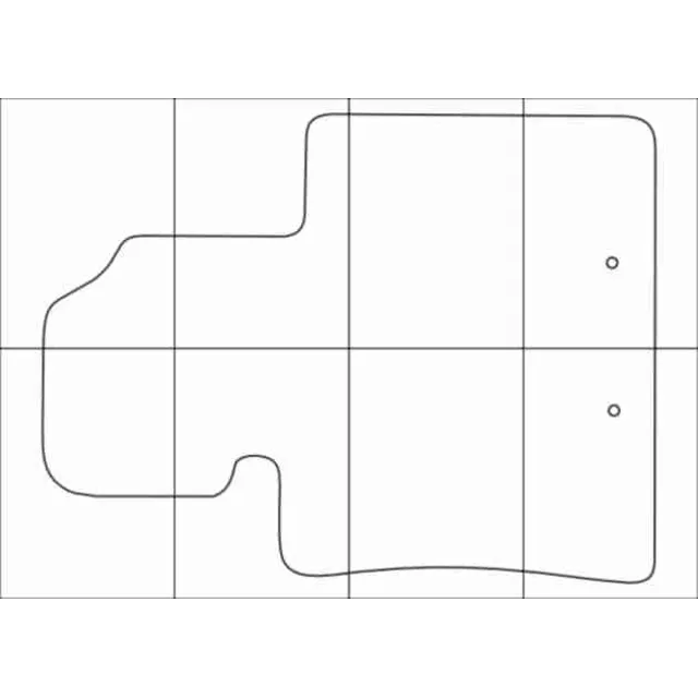 KIA SORENTO 2012-2015 Лекала автоковриков векторные