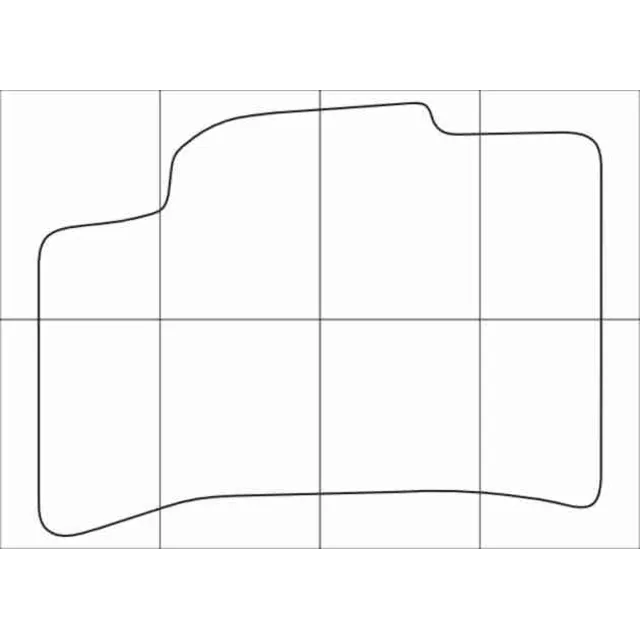 KIA SPECTRA 2006-16 Лекала автоковриков векторные