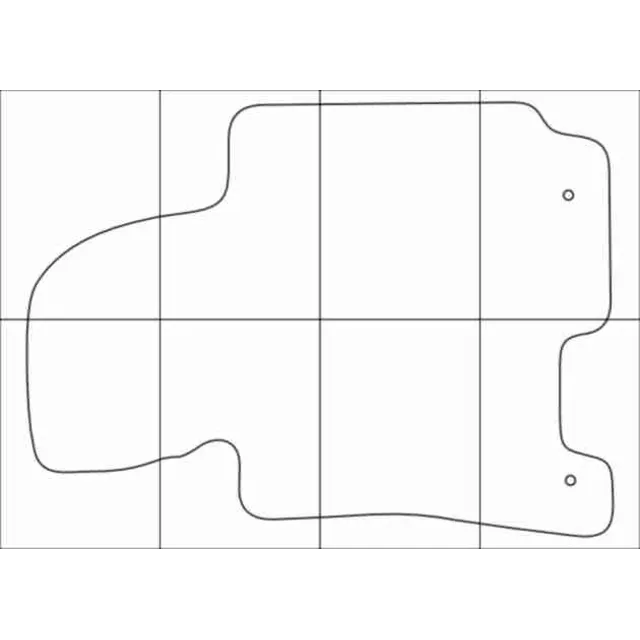 KIA СERATO 2013-16 Лекала автоковриков векторные