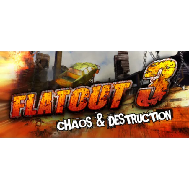 Flatout 3: Chaos &amp; Destruction 🔑STEAM КЛЮЧ✔️РФ + МИР