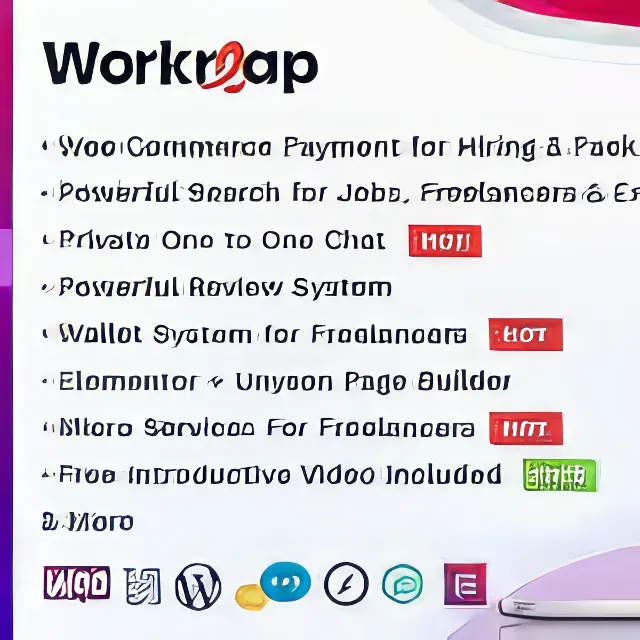 Workreap [2.7.1] - Русификация премиум темы 🔥💜