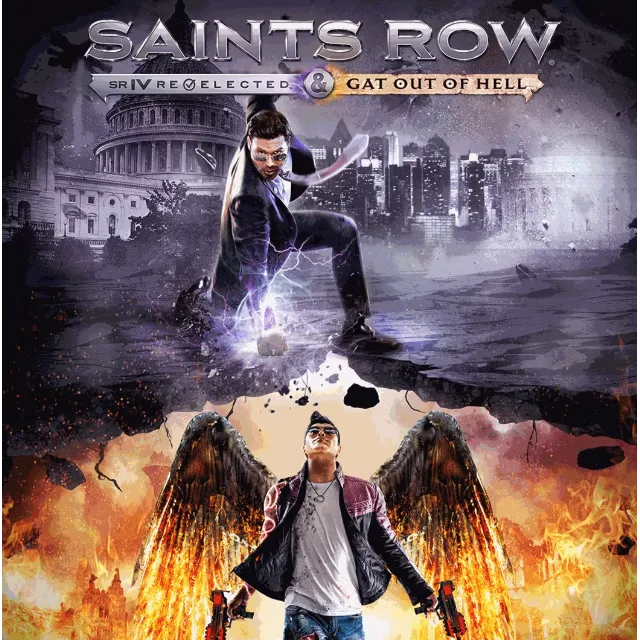 ✅Saints Row IV: Re-Elected &amp; Gat out of Hell Xbox KEY🔑