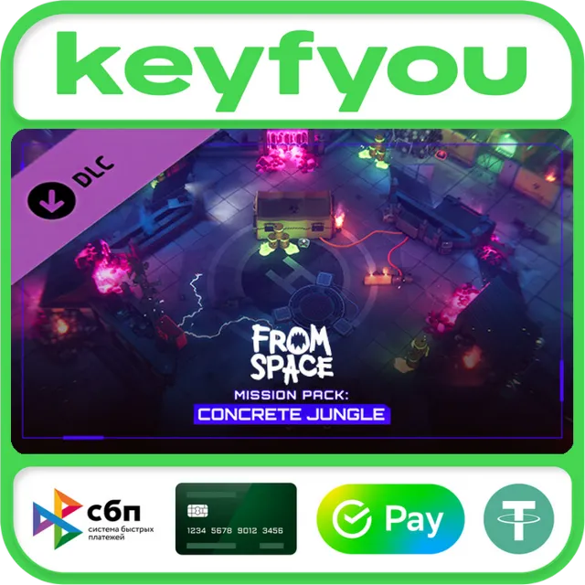 From Space - Mission Pack: Concrete Jungle / STEAM DLC КЛЮЧ 🔥