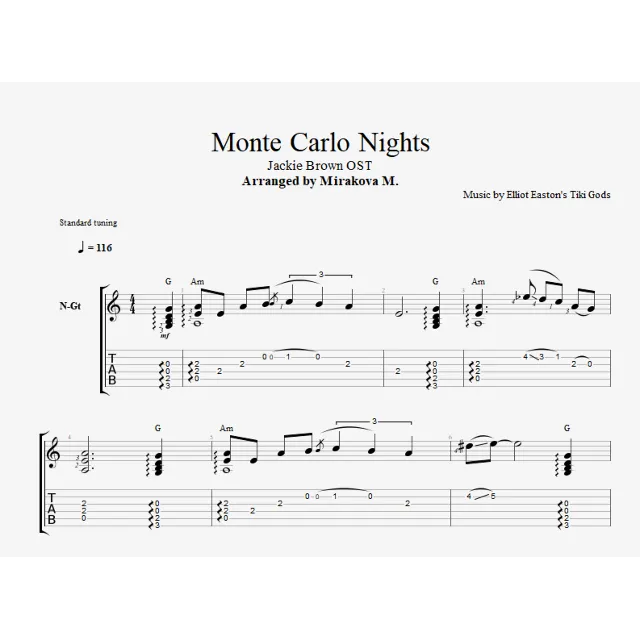 Monte Carlo Nights - Elliot Easton's Tiki Gods