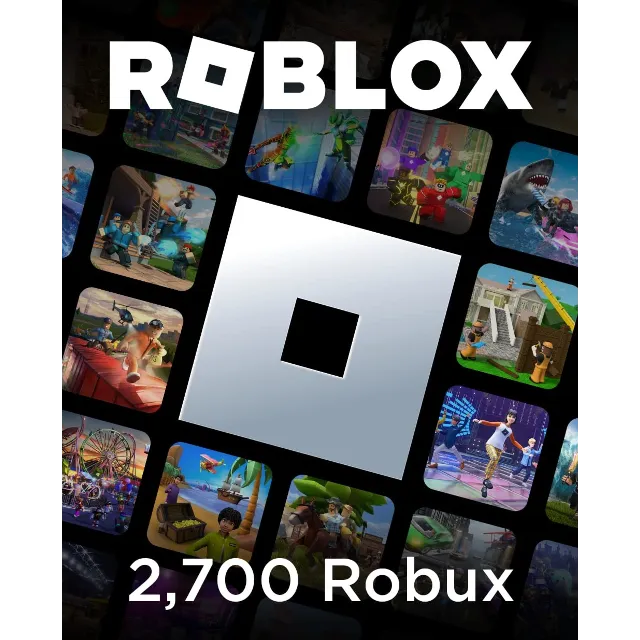 ROBLOX GIFT CARD 2700 ROBUX РОССИЯ GLOBAL 🇷🇺🌍🔥