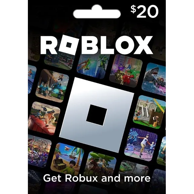 ROBLOX GIFT CARD 20 USD ROBUX РОССИЯ GLOBAL 🇷🇺🌍🔥