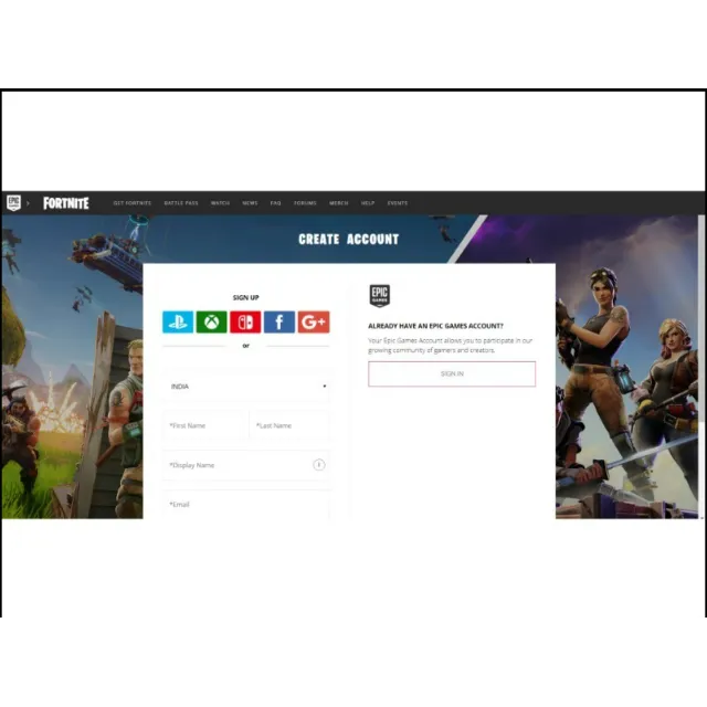💥Регистрация аккаунта EPIC GAMES 🔴ТУРЦИЯ🔴