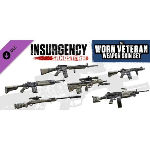 Insurgency: Sandstorm - Worn Veteran Weapon Skin Set