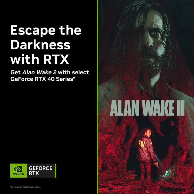 ⚫ Alan Wake 2 - Купон Nvidia для EGS (Global) 🌎