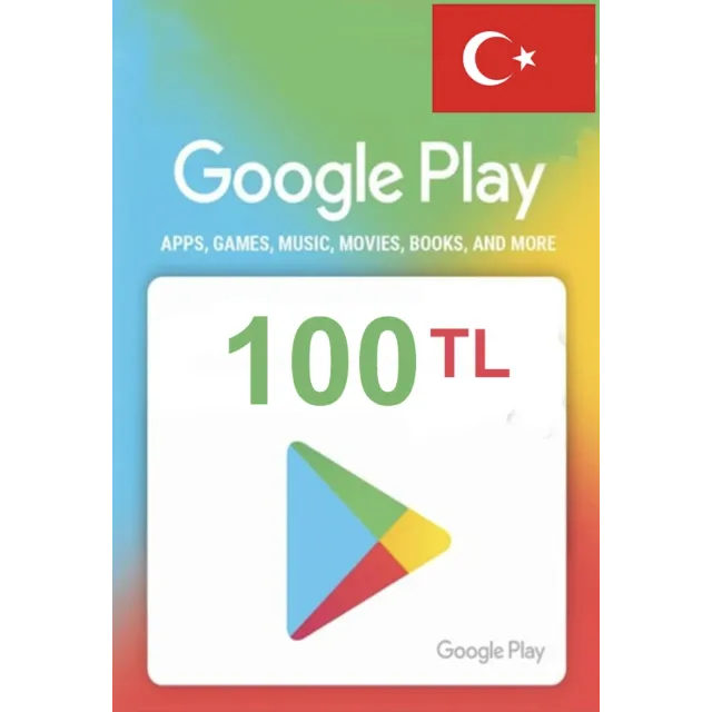 🔥 GOOGLE PLAY GIFT CARD 100 TL TRY - ТУРЦИЯ 🔥 + 🎁