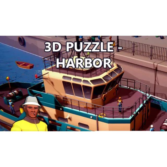 🔥 3D PUZZLE - Harbor | Steam РУ+UA+KZ+СНГ🔥