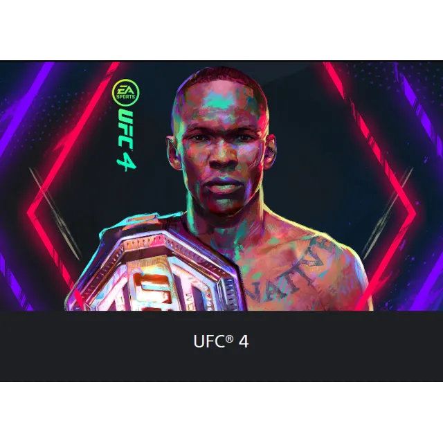 💥UFC 4 / ЮФС 4 🔵 PS4 / PS5🔴ТУРЦИЯ🔴