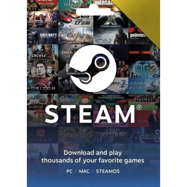 ✅Steam 150 $ USD (USA) 🇺🇸 Gift Card (Моментально) +🎁
