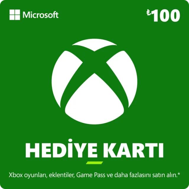 Xbox gift card 100 tl (Турция) 😎
