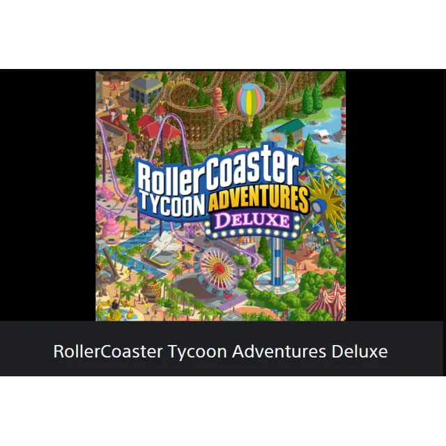 💥Roller Coaster Tycoon Adventures  Deluxe🔵PS4/PS5🔴ТR