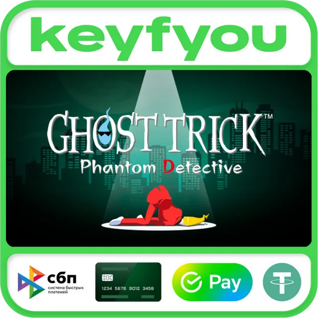 Ghost Trick: Phantom Detective / STEAM КЛЮЧ 🔥