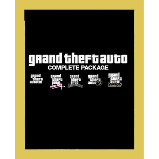 🎁GTA GRAND THEFT AUTO III 3+VICE CITY+SAN ANDREAS+IV Collection Steam Гифт МИР