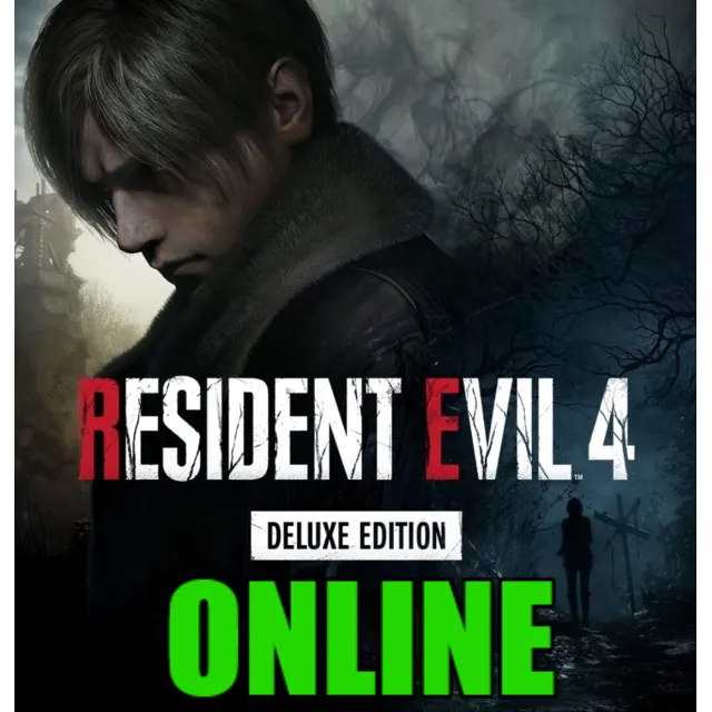 ・RESIDENT EVIL 4・DELUXE・ОНЛАЙН・STEAM АККАУНТ・