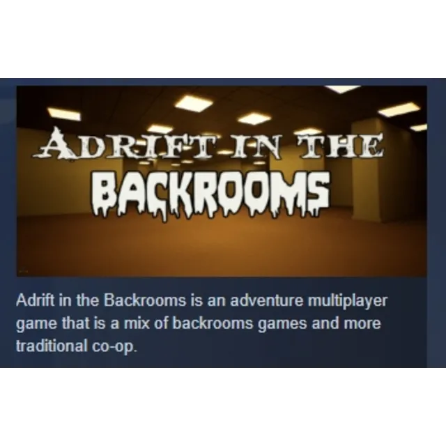 Adrift in the Backrooms АВТОДОСТАВКА STEAM GLOBAL МГНОВЕННО ЛИЦЕНЗИЯ