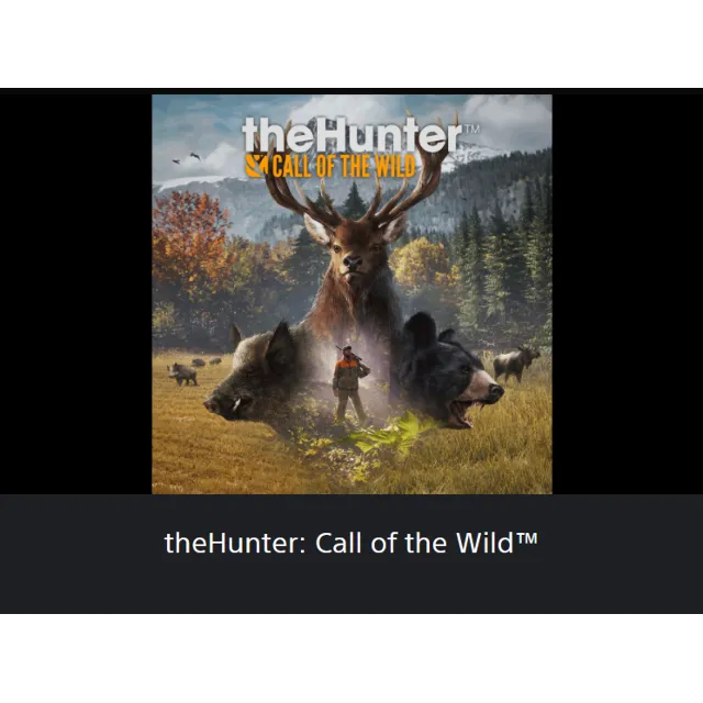 💥theHunter: Call of the Wild 🔵 PS4 / PS5 🔴ТУРЦИЯ🔴