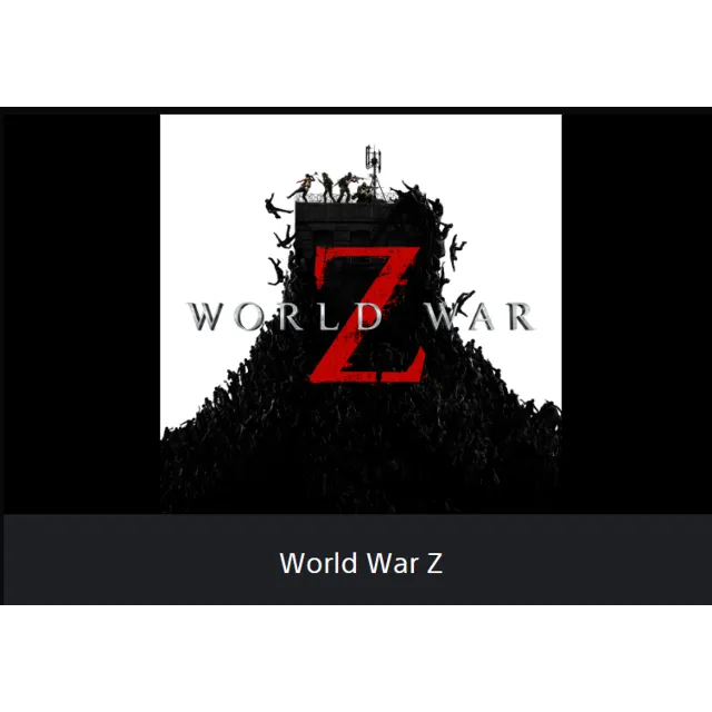 💥World War Z / Мировая война Z 🔵 PS4 / PS5 🔴ТУРЦИЯ🔴