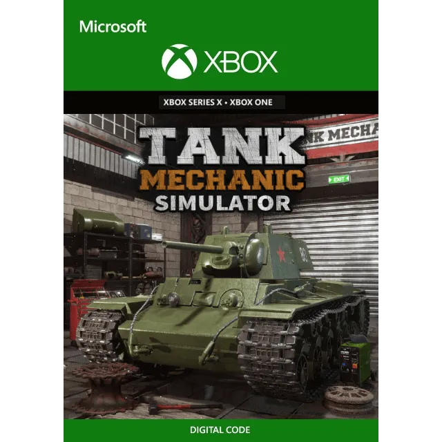 🔥 Tank Mechanic Simulator Xbox One, series ключ🔑