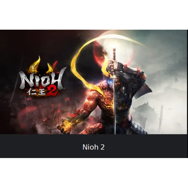 💥Nioh 2 / Ниох 2 🔵 PS4/PS5 🔴ТУРЦИЯ🔴