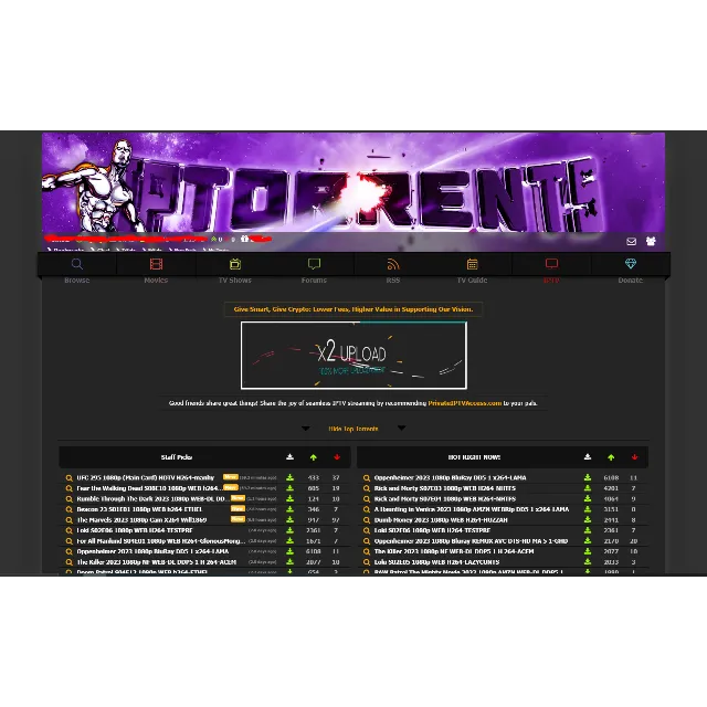 🤝Инвайт / Приглашение на Iptorrents.com