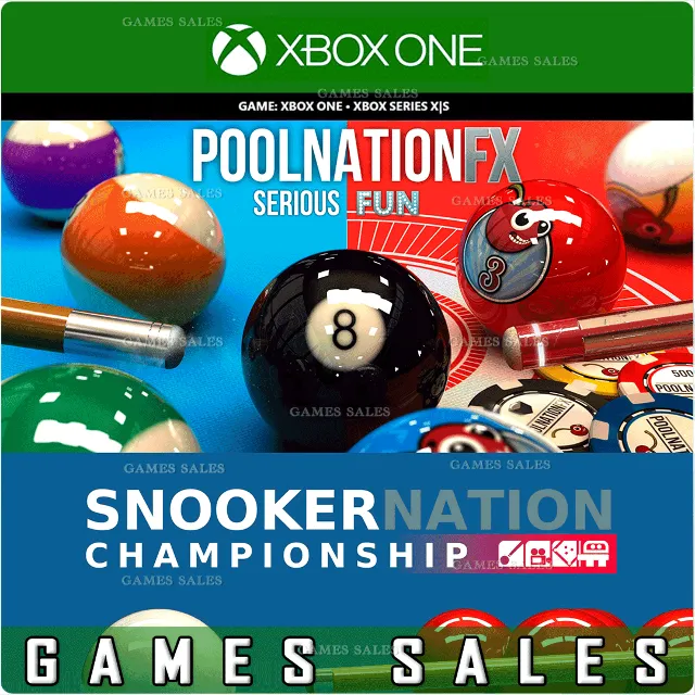 ✅❤️POOL NATION SNOOKER BUNDLE❤️XBOX ONE|XS🔑КЛЮЧ✅