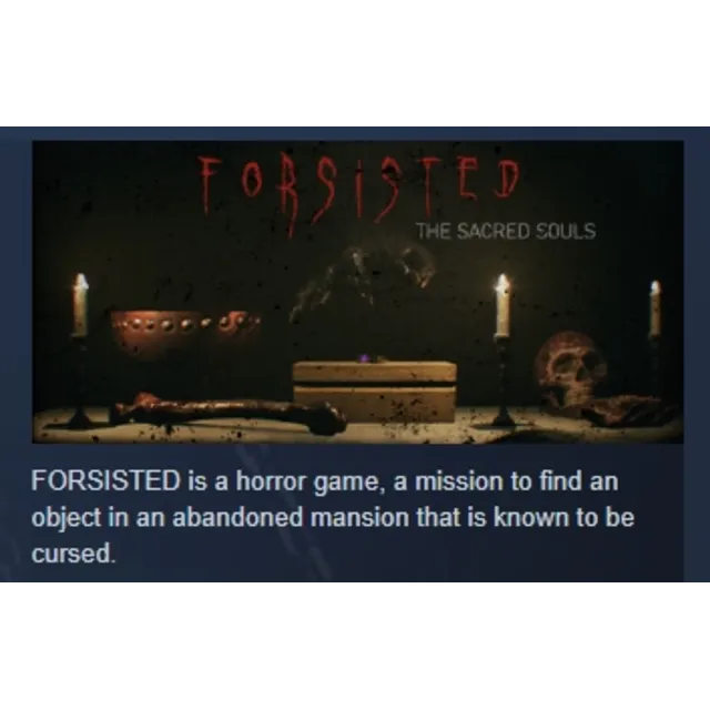 FORSISTED : The Sacred Souls АВТОДОСТАВКА STEAM GLOBAL МГНОВЕННО ЛИЦЕНЗИЯ