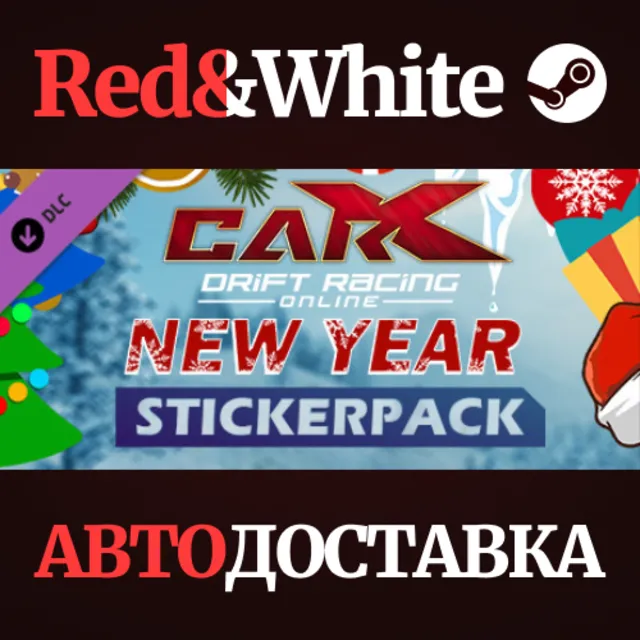 CarX Drift Racing Online - New Year Sticker Pack DLC