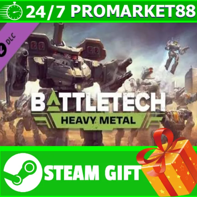 ⭐️ВСЕ СТРАНЫ+РОССИЯ⭐️ BATTLETECH Heavy Metal Steam Gift