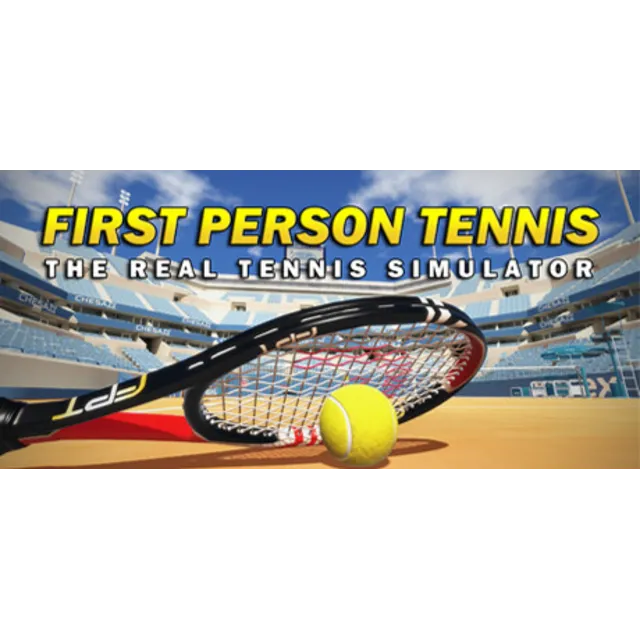 ⭐️ First Person Tennis - The Real Tennis Simulator