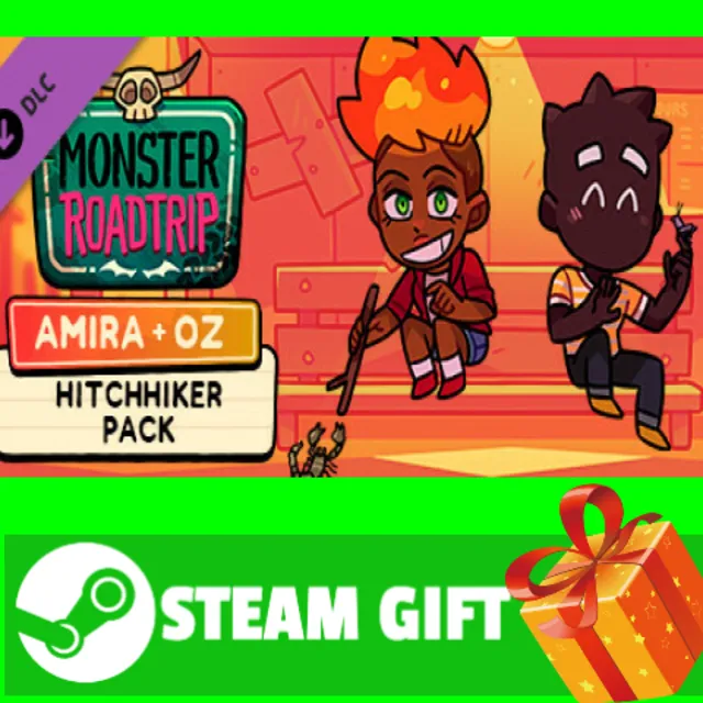 ⭐️ Monster Roadtrip Hitchhiker Pack - Amira &amp; Oz STEAM