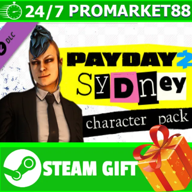 ⭐️ВСЕ СТРАНЫ⭐️ PAYDAY 2: Sydney Character Pack STEAM