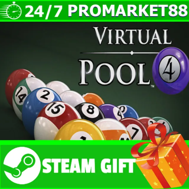 ⭐️ВСЕ СТРАНЫ+РОССИЯ⭐️ Virtual Pool 4 Steam Gift