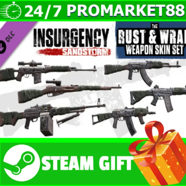 ⭐️ Insurgency: Sandstorm - Rust &amp; Wrap Weapon Skin Set