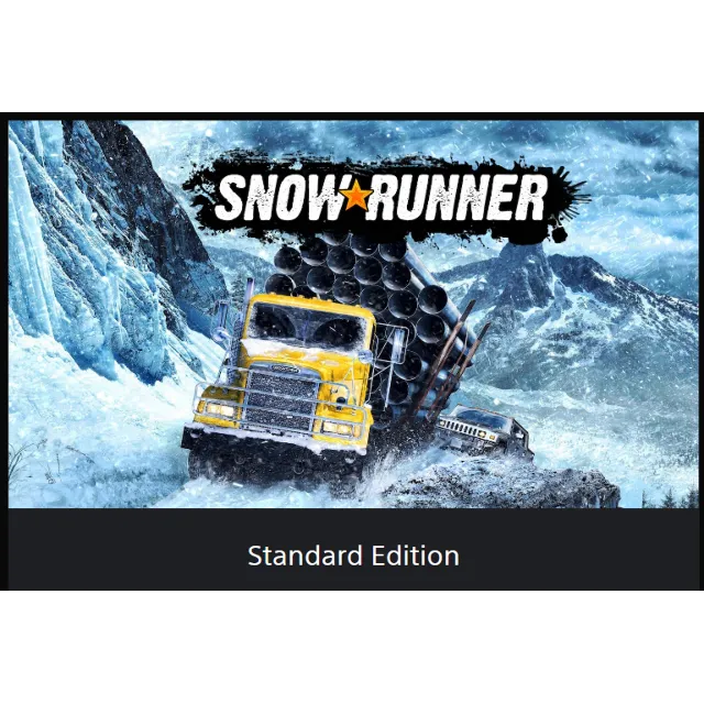 💥SnowRunner / СноуРаннер 🔵 PS4/PS5 🔴ТУРЦИЯ🔴