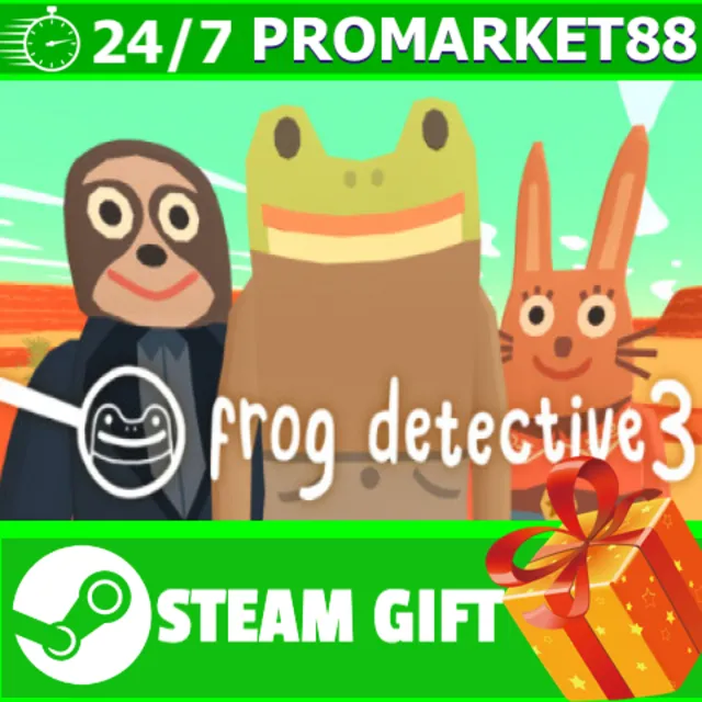 ⭐️ Frog Detective 3: Corruption at Cowboy County STEAM