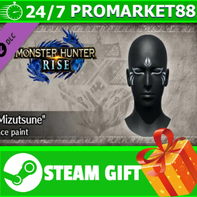 ⭐️ Monster Hunter Rise - "Mizutsune" face paint STEAM
