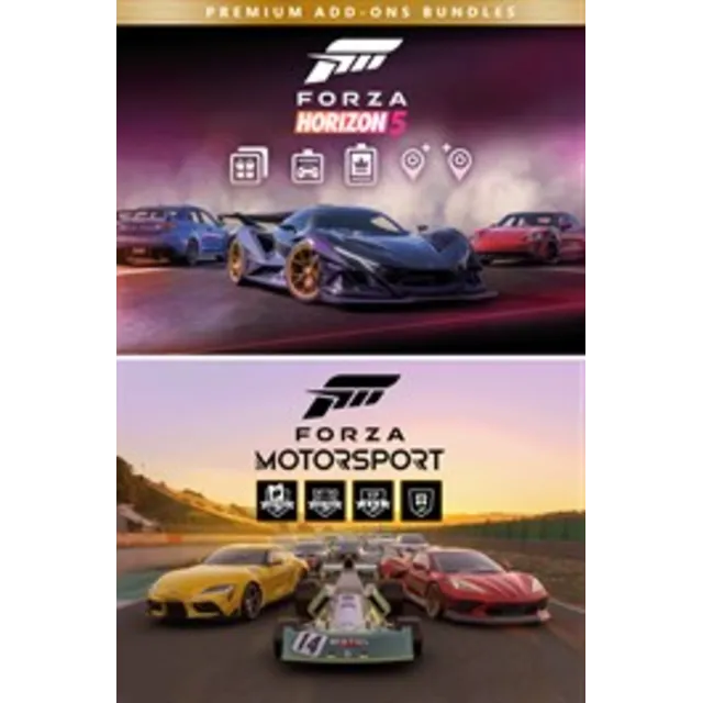 🖤🔥Forza Motorsport &amp; Forza Horizon 5 Premium Add-On🔑