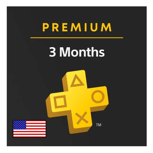 PlayStation Plus (PS PLUS) PREMIUM - 3 месяца (USA)