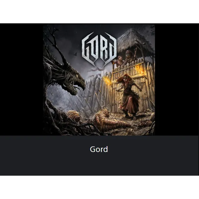 💥Gord / Горд 🔵 PS5 🔴TR🔴