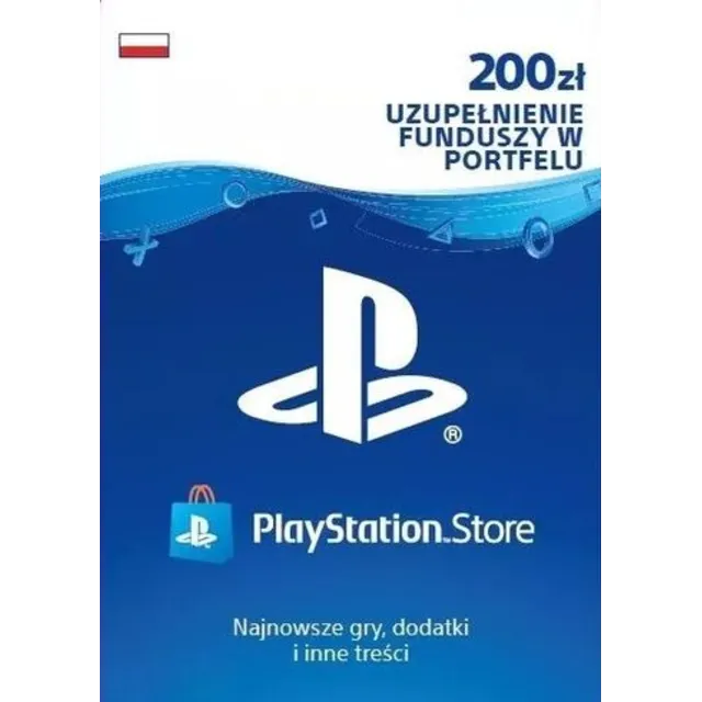 🎁 PSN Польша карта пополнения на 200 zl (PLN) 🔥