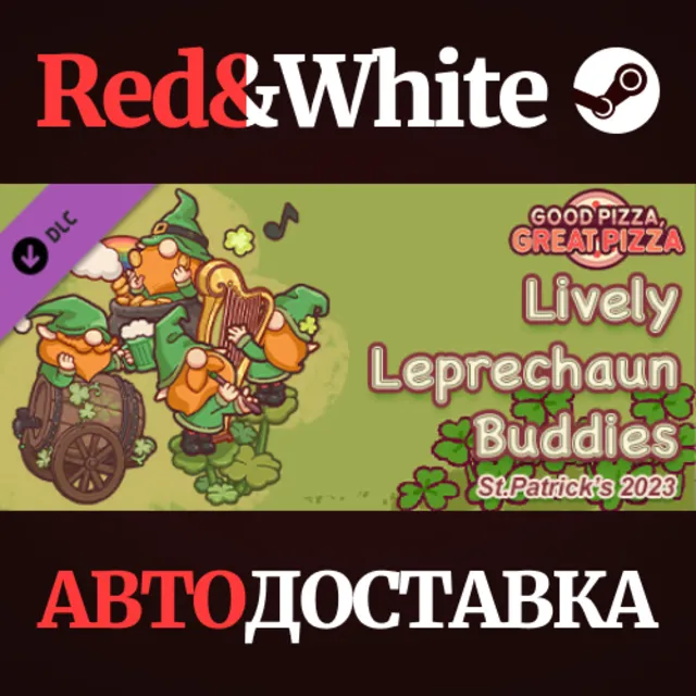 Good Pizza, Great Pizza - Lively Leprechaun Buddies - S