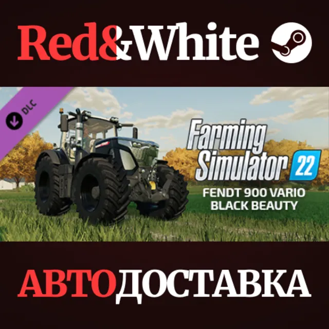 FS22 - Fendt 900 Vario Black Beauty DLC * STEAM RU🔥