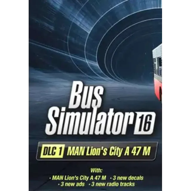 🔶Bus Simulator 16 - MAN Lion's City A 47 M(ROW)Steam