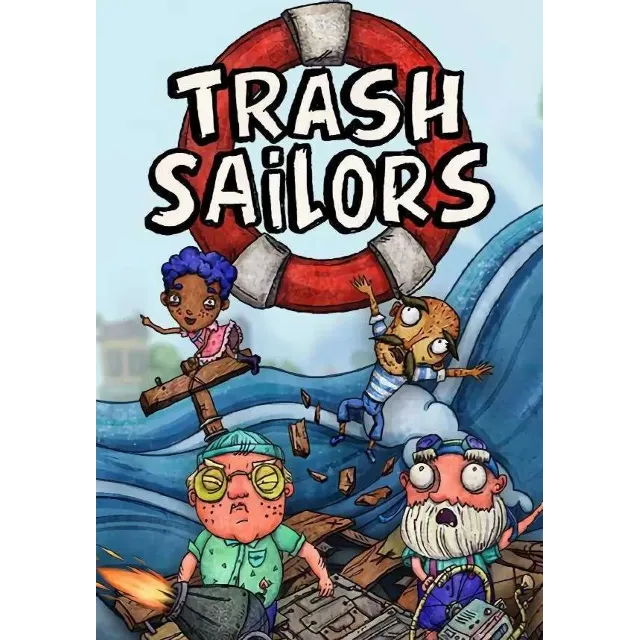 🔶Trash Sailors: Co-Op Trash Raft Sim...(RU/CIS/TR)Stea