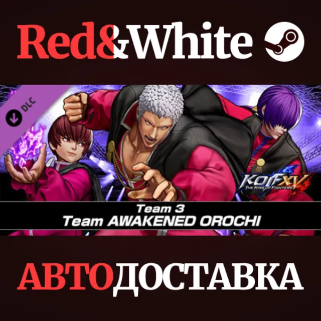 KOF XV DLC Characters "Team AWAKENED OROCHI"